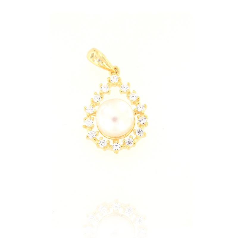 CIONDOLO ARGENTO ZIRCONE