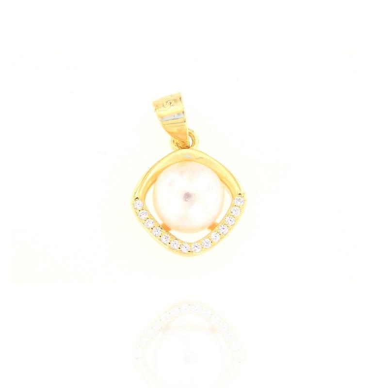CIONDOLO ARGENTO ZIRCONE