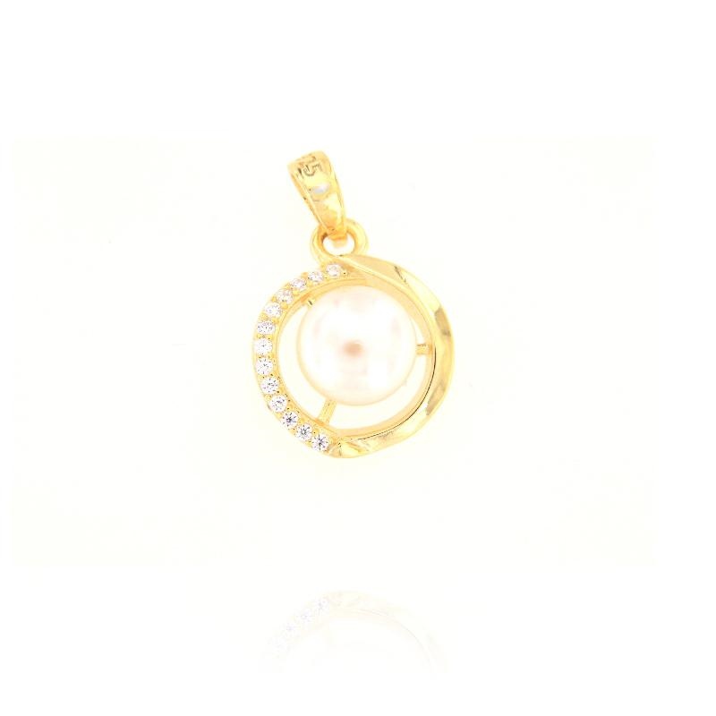 CIONDOLO ARGENTO ZIRCONE