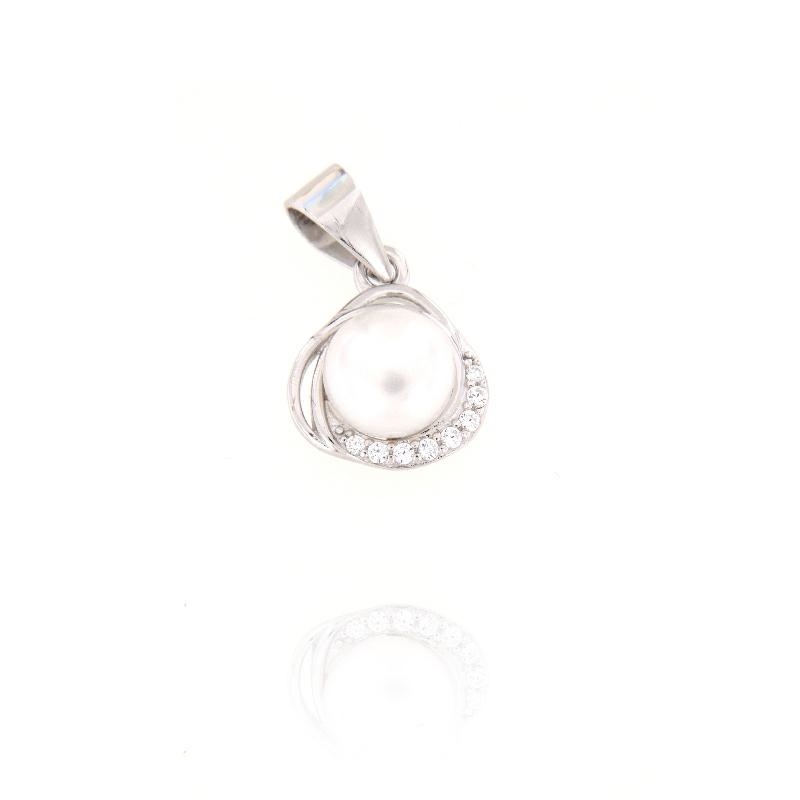 CIONDOLO ARGENTO ZIRCONE
