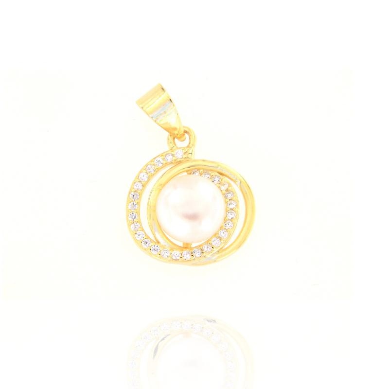 CIONDOLO ARGENTO ZIRCONE