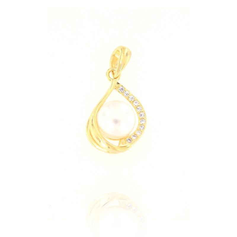 CIONDOLO ARGENTO ZIRCONE