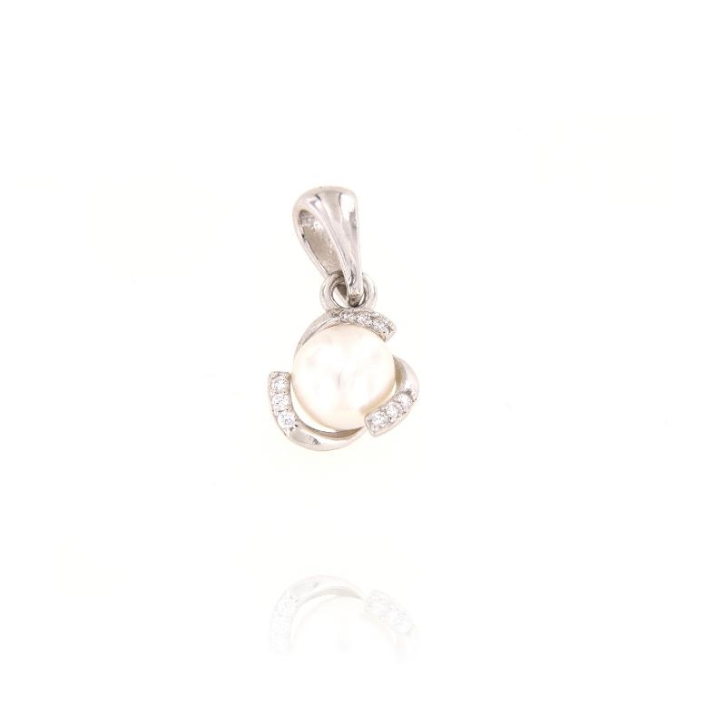 CIONDOLO ARGENTO ZIRCONE