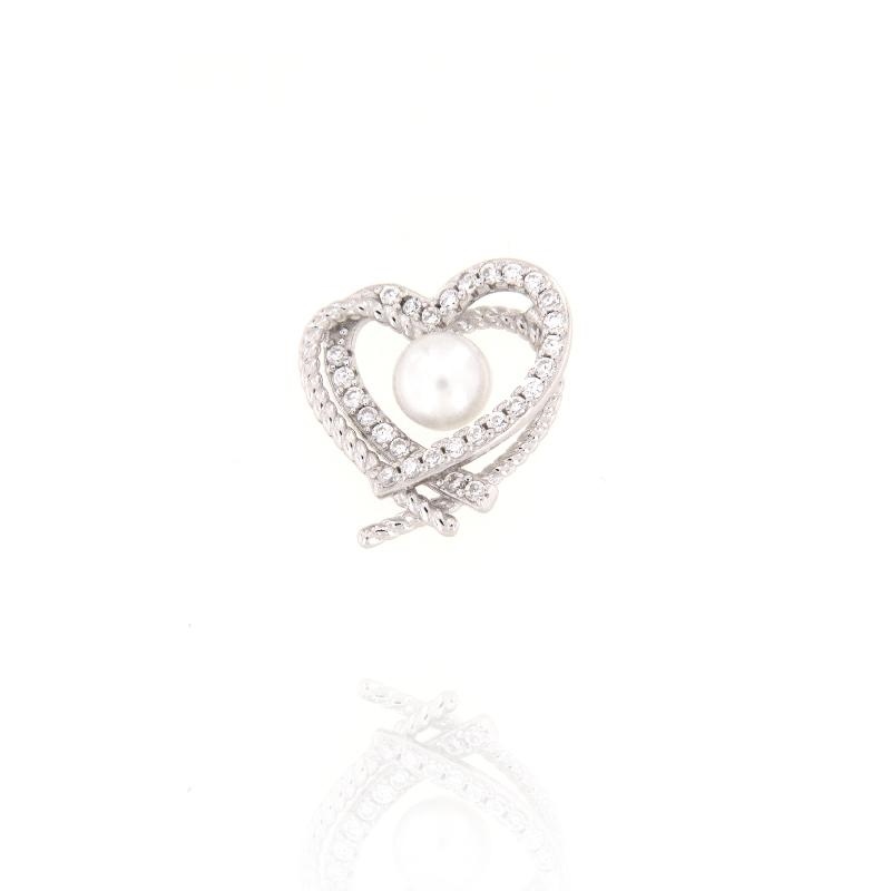 CIONDOLO ARGENTO ZIRCONE