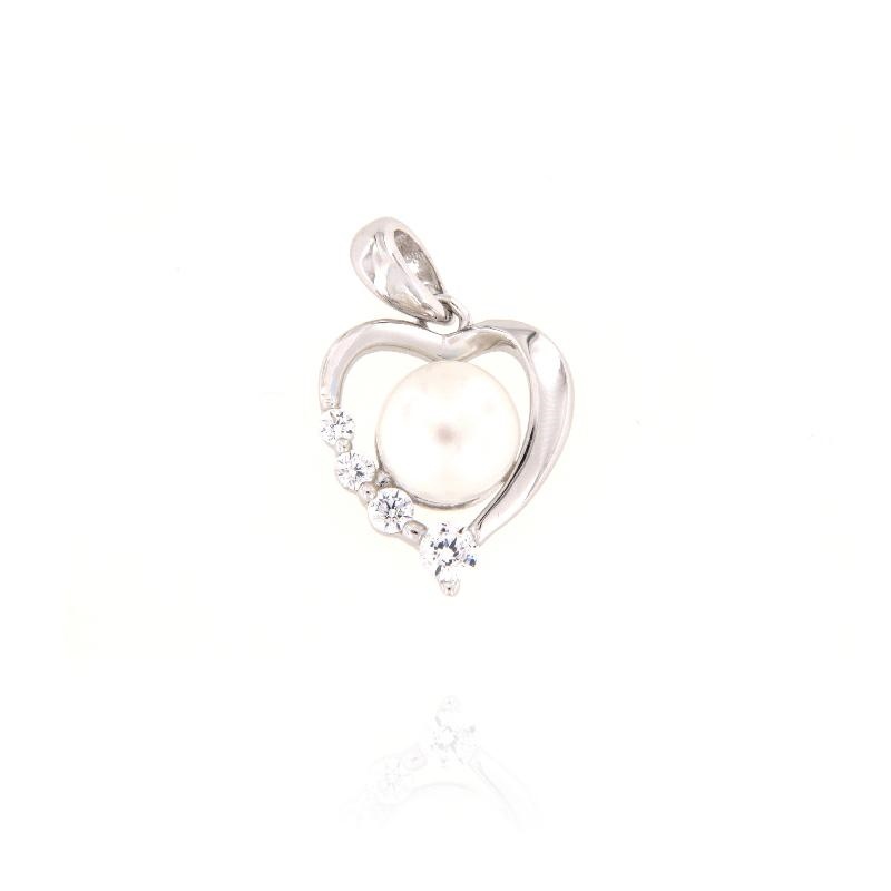 CIONDOLO ARGENTO ZIRCONE