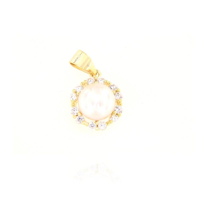 CIONDOLO ARGENTO ZIRCONE