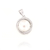 CIONDOLO ARGENTO ZIRCONE