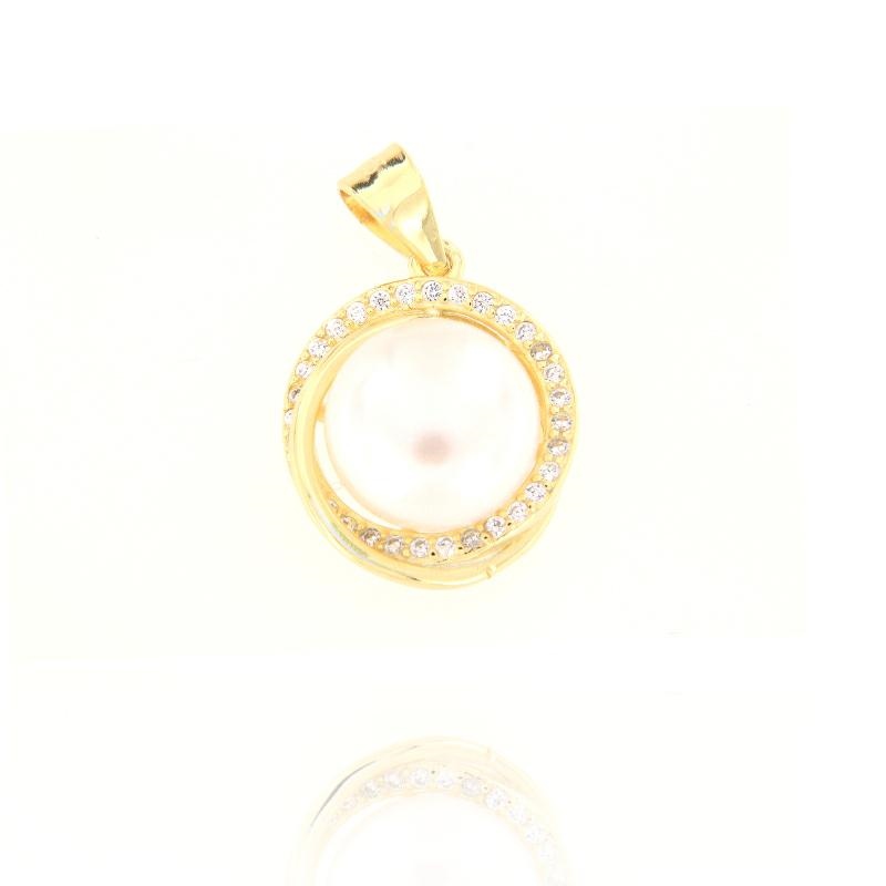 CIONDOLO ARGENTO ZIRCONE
