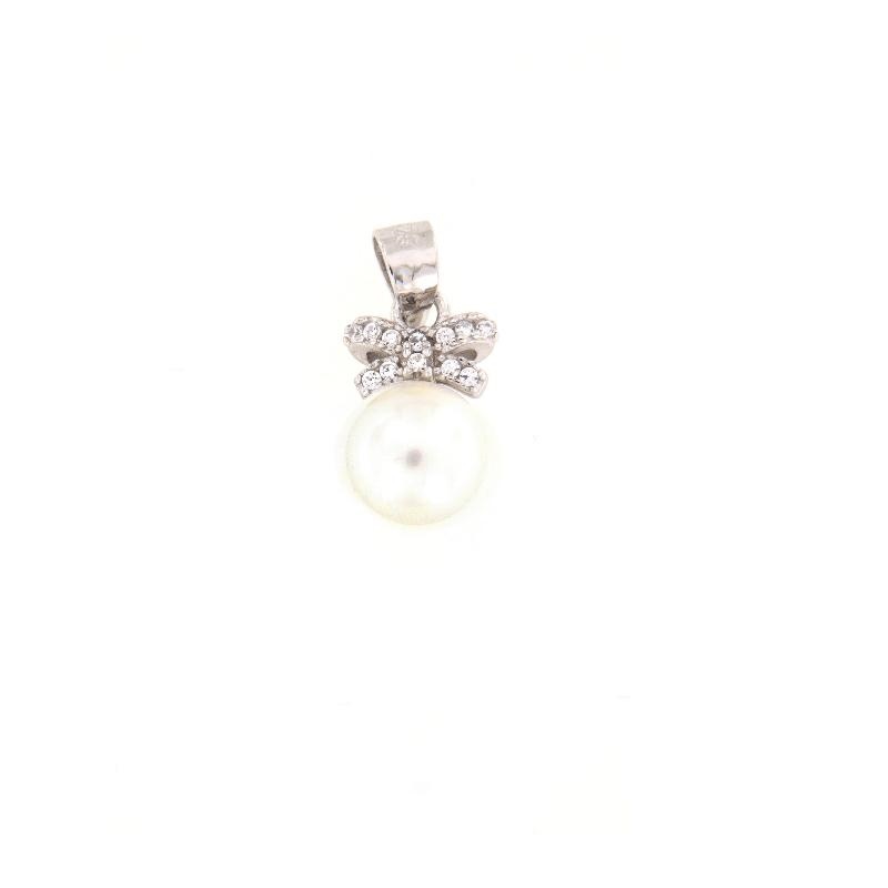CIONDOLO ARGENTO ZIRCONE