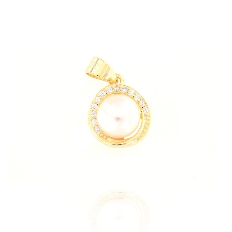 CIONDOLO ARGENTO ZIRCONE
