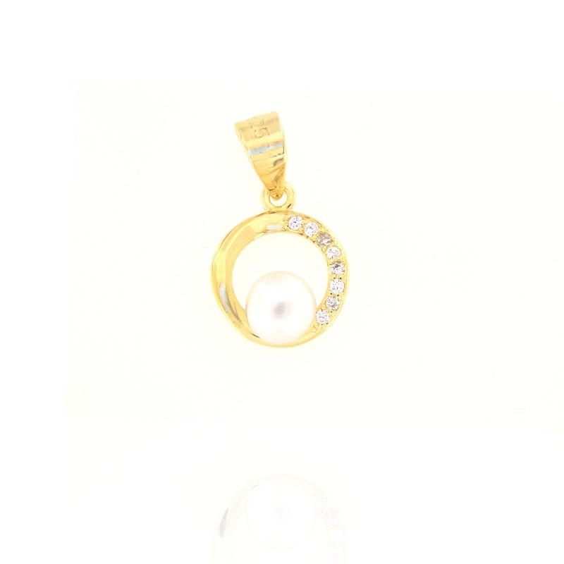 CIONDOLO ARGENTO ZIRCONE