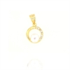 CIONDOLO ARGENTO ZIRCONE