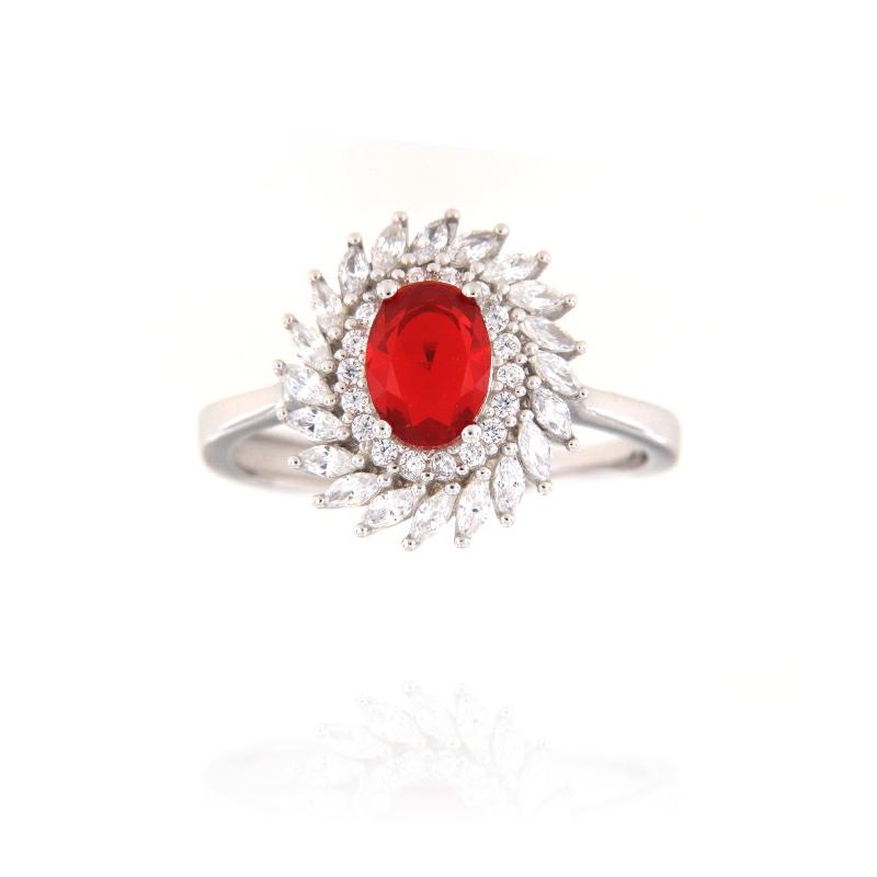 ANELLO ARGENTO ZIRCONE (R)