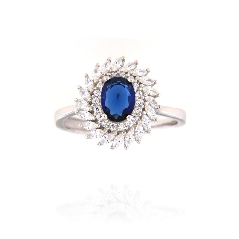 ANELLO ARGENTO ZIRCONE (R)