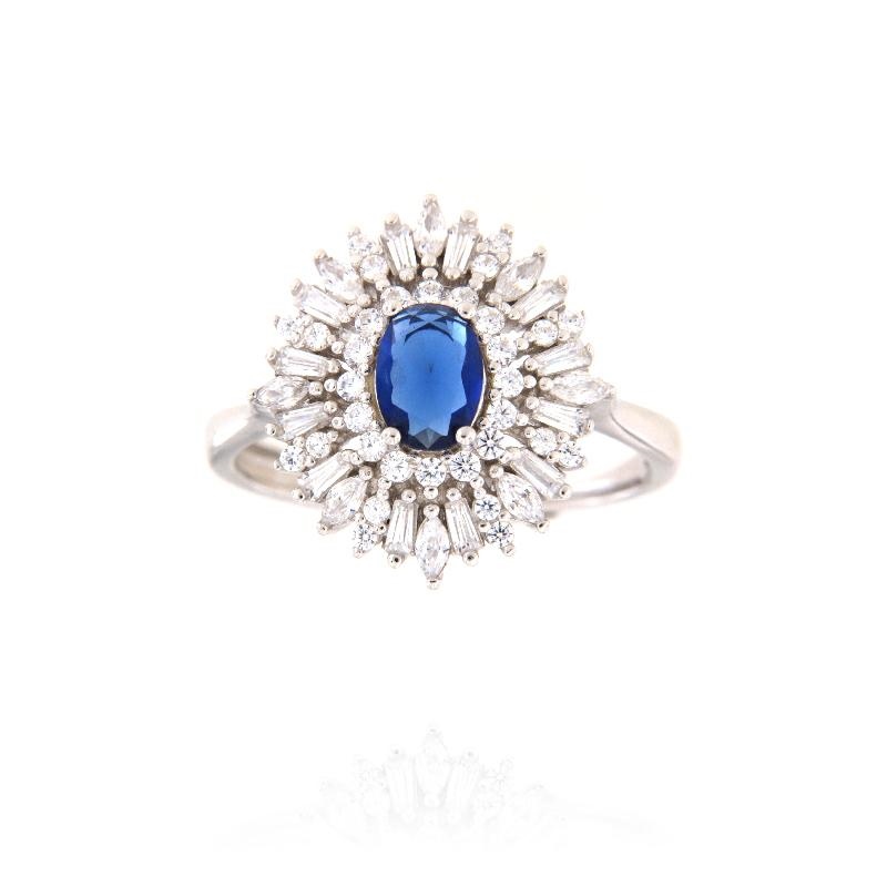 ANELLO ARGENTO ZIRCONE (R)