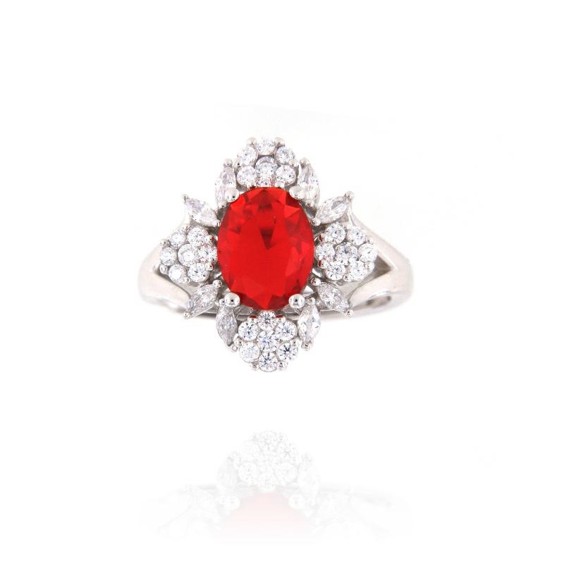 ANELLO ARGENTO ZIRCONE (R)
