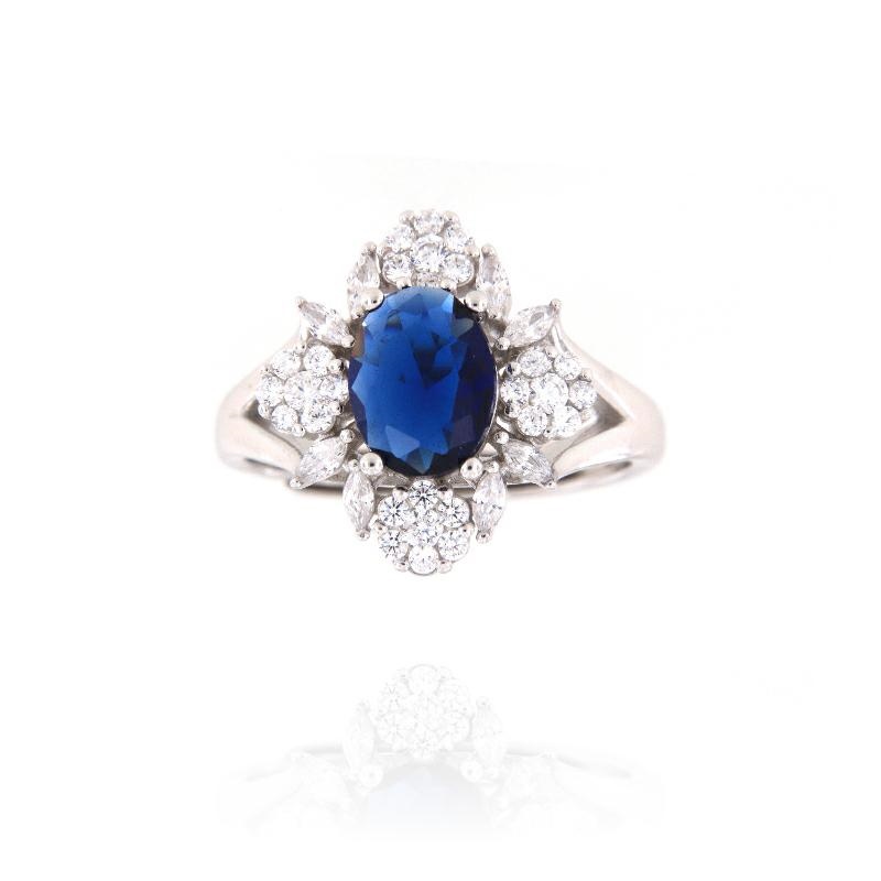 ANELLO ARGENTO ZIRCONE (R)