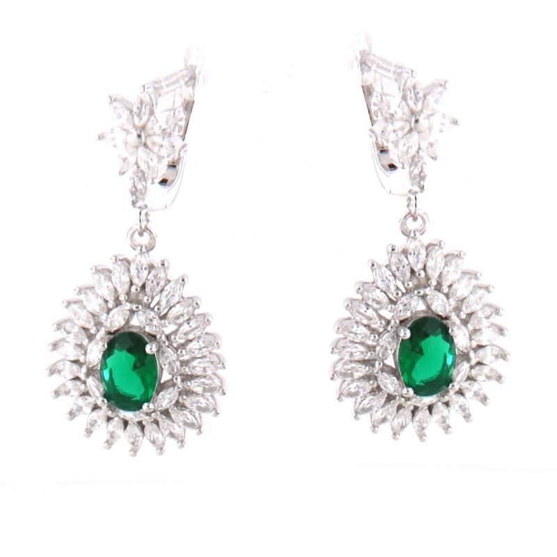ORECCHINO ARGENTO ZIRCONE