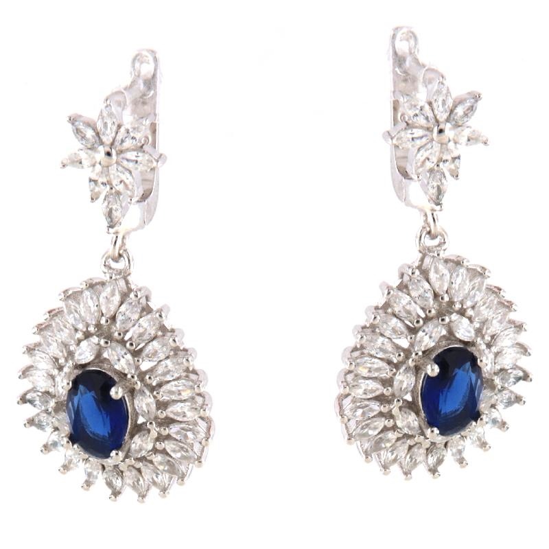 ORECCHINO ARGENTO ZIRCONE