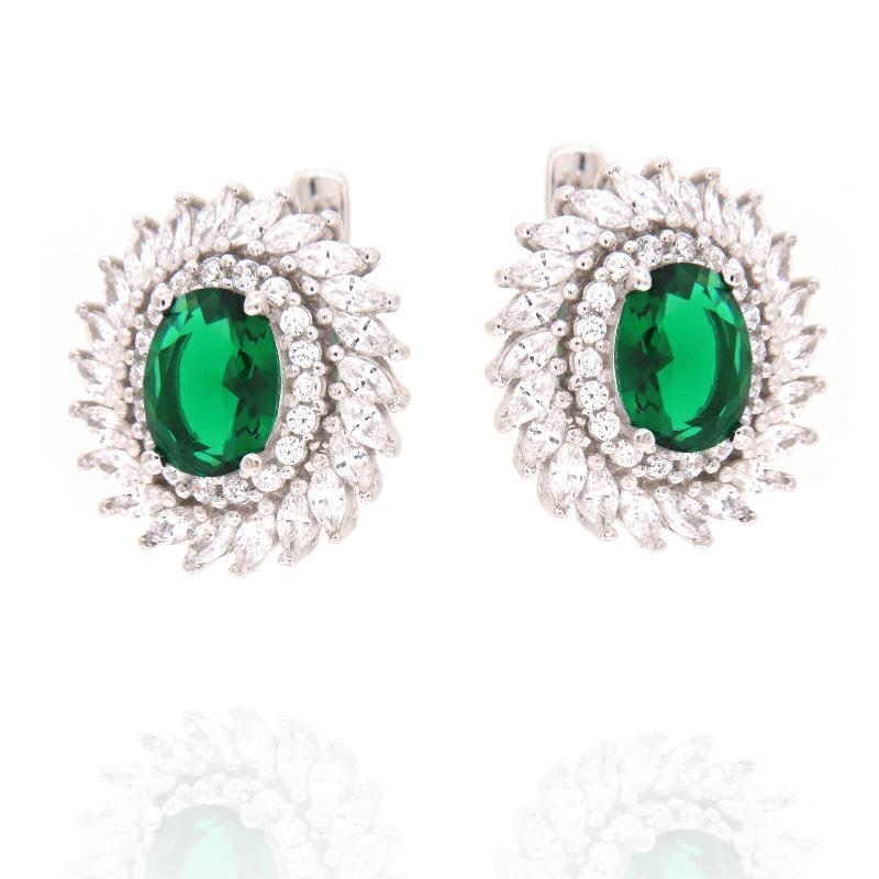 ORECCHINO ARGENTO ZIRCONE