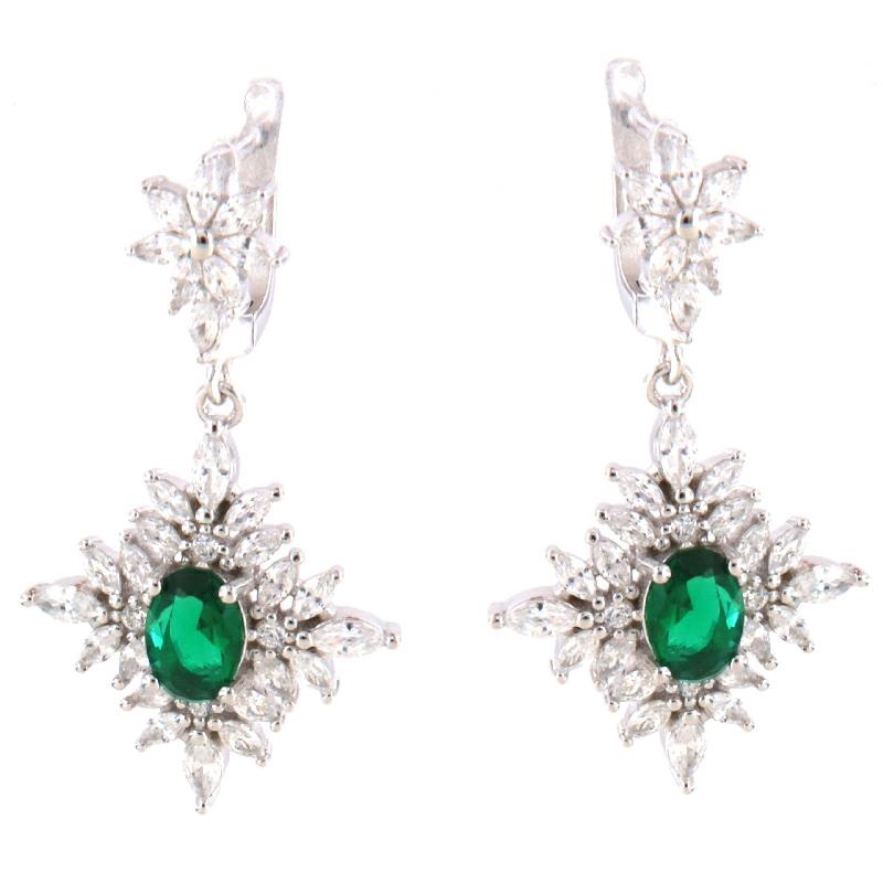 ORECCHINO ARGENTO ZIRCONE