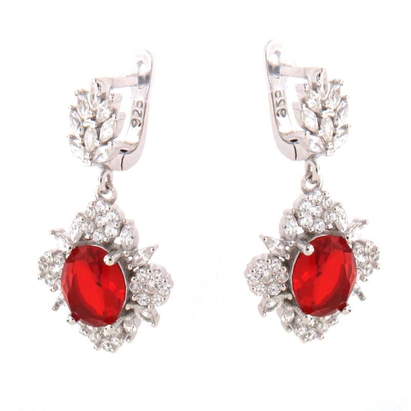 ORECCHINO ARGENTO ZIRCONE