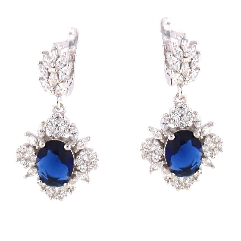 ORECCHINO ARGENTO ZIRCONE