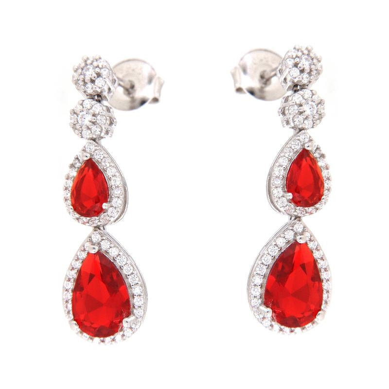 ORECCHINO ARGENTO ZIRCONE