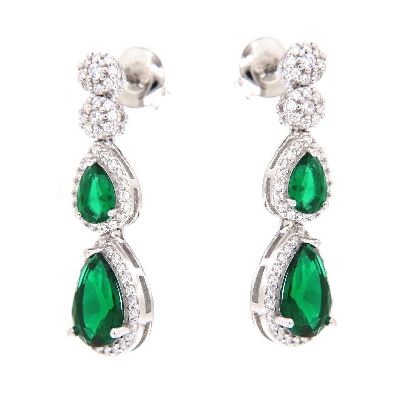 ORECCHINO ARGENTO ZIRCONE