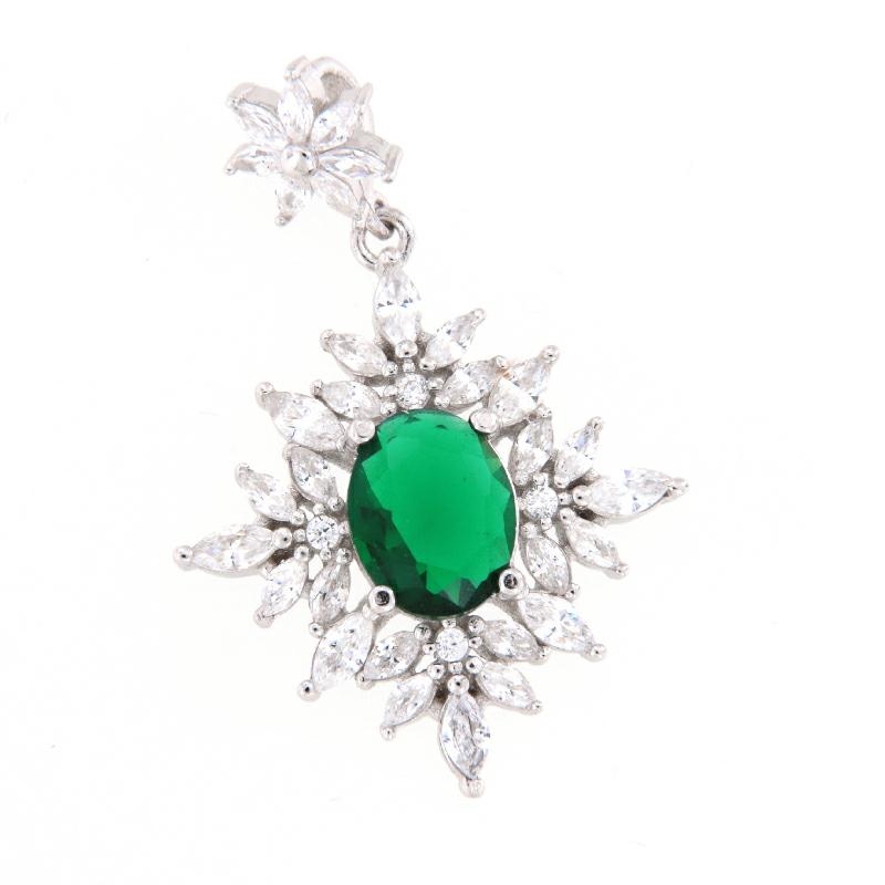 CIONDOLO ARGENTO ZIRCONE
