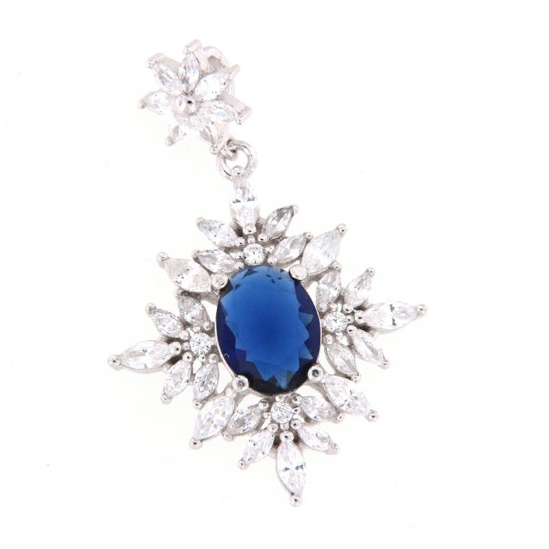 CIONDOLO ARGENTO ZIRCONE