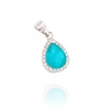 CIONDOLO ARGENTO ZIRCONE