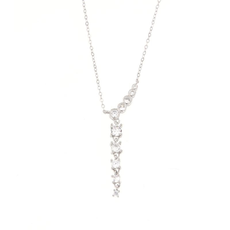 COLLIER ARGENTO ZIRCONE