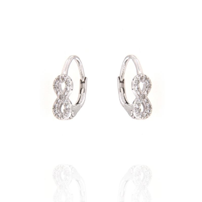 ORECCHINO ARGENTO ZIRCONE 3PZ