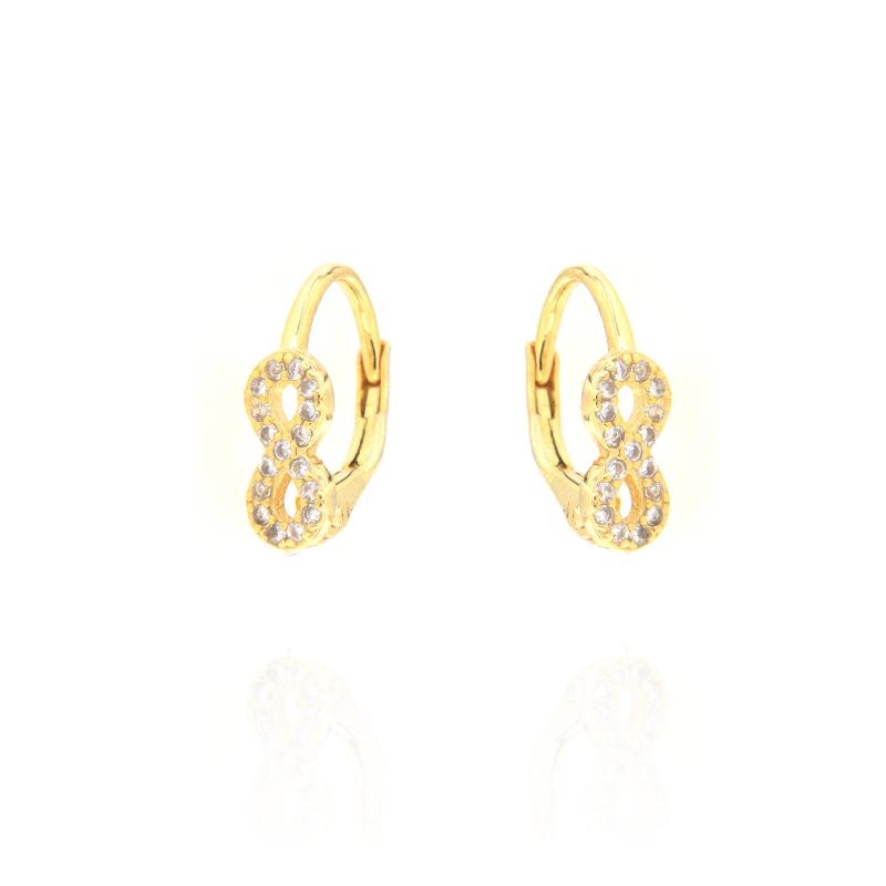ORECCHINO ARGENTO ZIRCONE 3PZ
