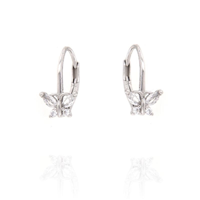 ORECCHINO ARGENTO ZIRCONE 3PZ