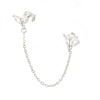 ORECCHINO MONO ARGENTO ZIRCONE 2PZ