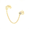 ORECCHINO MONO ARGENTO ZIRCONE 2PZ