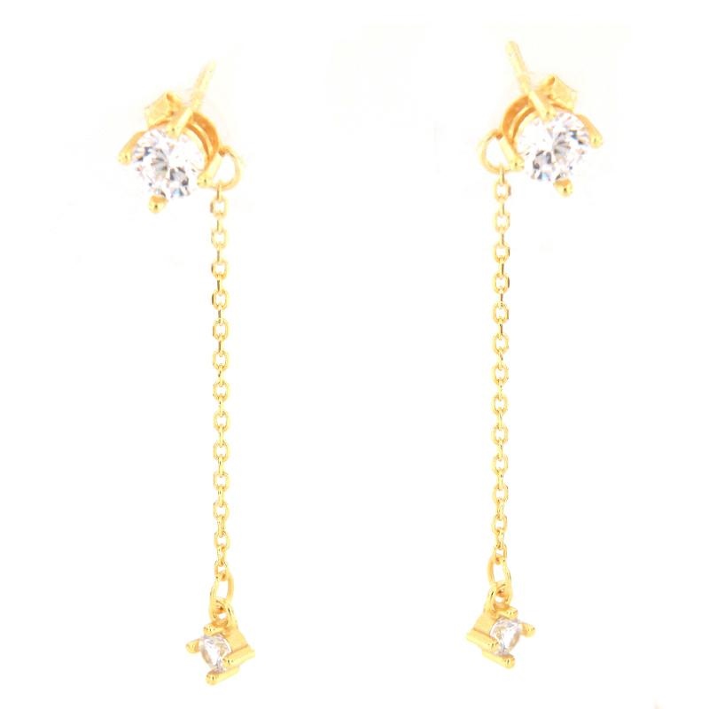 ORECCHINO ARGENTO ZIRCONE