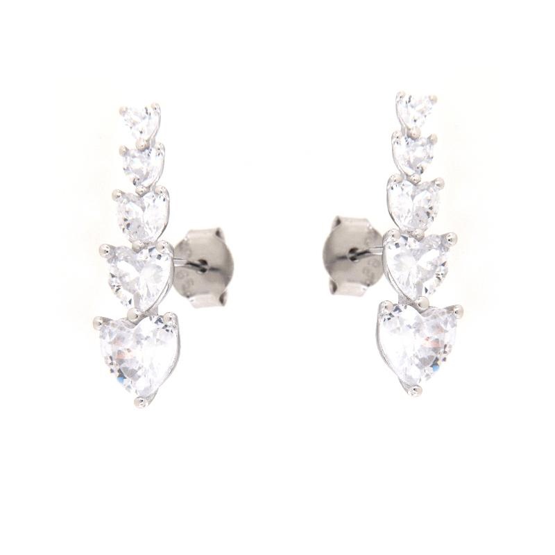 ORECCHINO ARGENTO ZIRCONE