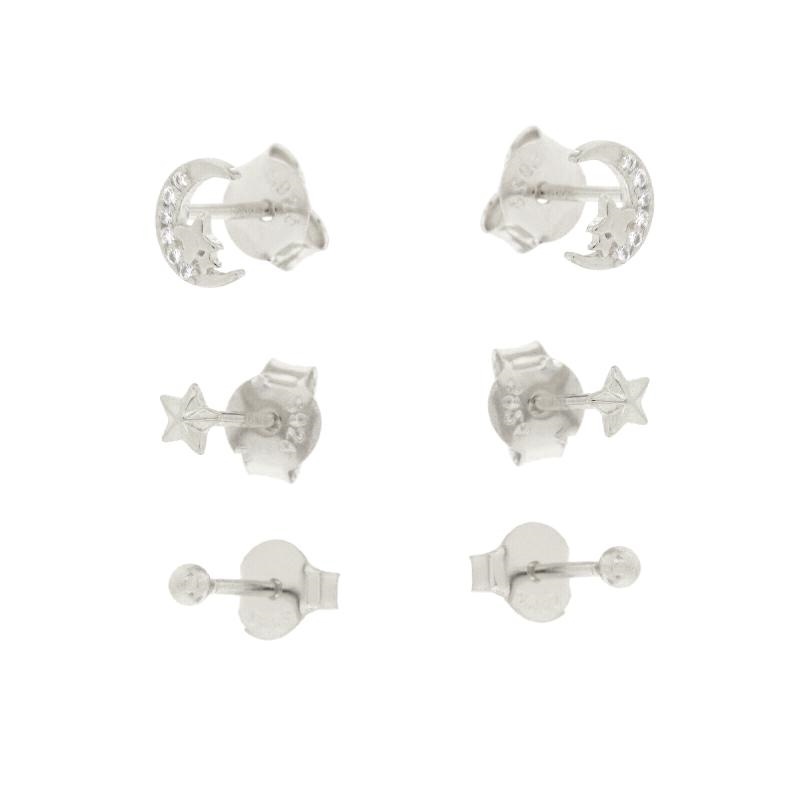 ORECCHINO ARGENTO ZIRCONE 2PZ