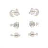 ORECCHINO ARGENTO ZIRCONE 2PZ
