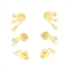 ORECCHINO ARGENTO ZIRCONE 2PZ