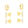 ORECCHINO ARGENTO ZIRCONE 2PZ