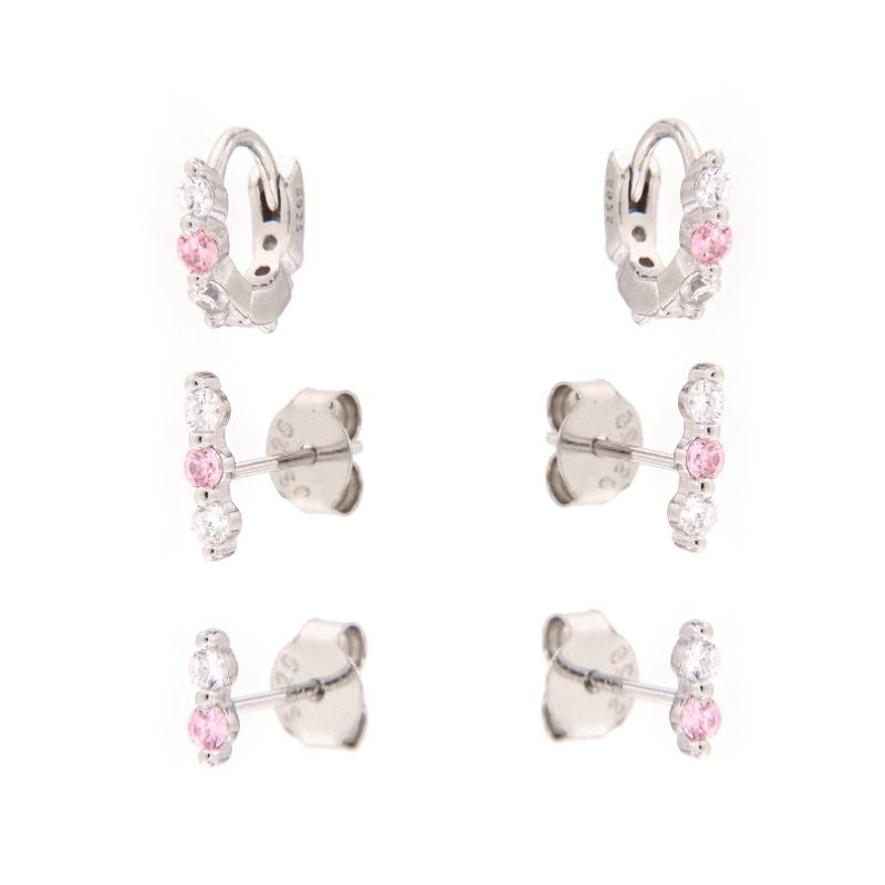ORECCHINO ARGENTO ZIRCONE 2PZ