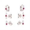 ORECCHINO ARGENTO ZIRCONE 2PZ