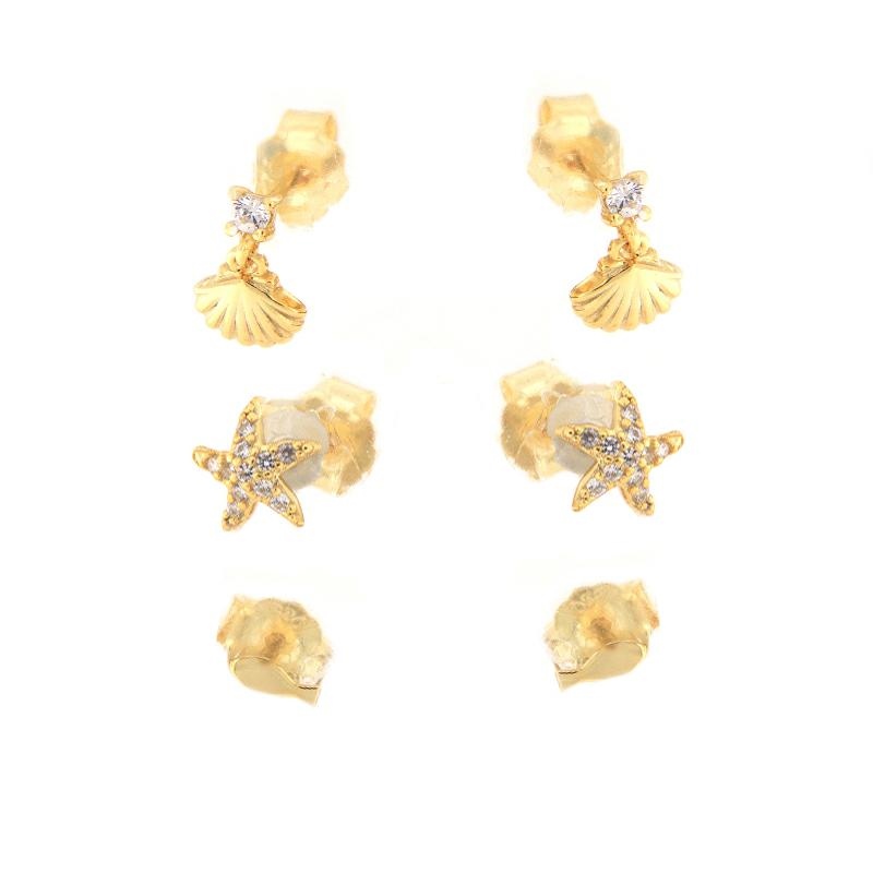ORECCHINO ARGENTO ZIRCONE 2PZ