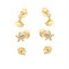 ORECCHINO ARGENTO ZIRCONE 2PZ