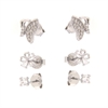 ORECCHINO ARGENTO ZIRCONE 2PZ