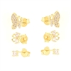 ORECCHINO ARGENTO ZIRCONE 2PZ